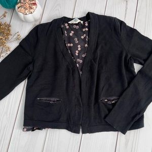 Anthropologie Black Cardigan